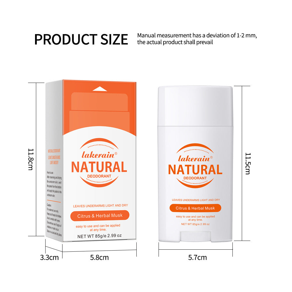 Natural Deodorant Armpit Refreshing Antiperspirant