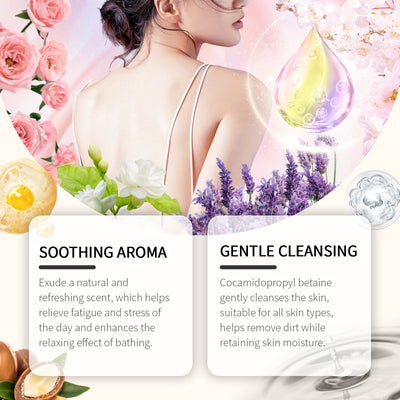 Fragrance Shower Gel Moisturizing Skin Care