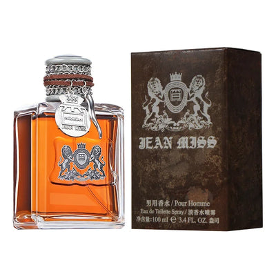 Jean Miss 100ml Perfume Charm Men Deodorant Lasting Fragrance Wood Tone Sandalwood Citrus Extract Body Spray High Quality Gift