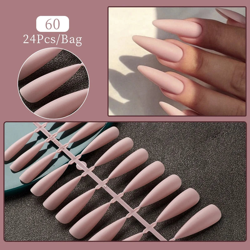 24pcs Samira Nails