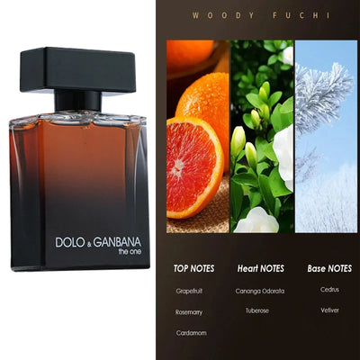 50ML Eau De Perfume Toilette for Men - Fresh Romantic Fougere Scent Woody Notes Cologne Long Lasting Pheromone Eau De Parfum