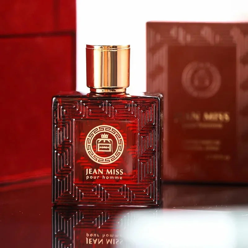 عطر رجالي 50 مل برائحة كولونيا بخاخ ماء عطر للرجال عطر أزرق شرقي خشبي عطر ساحر يدوم طويلاً