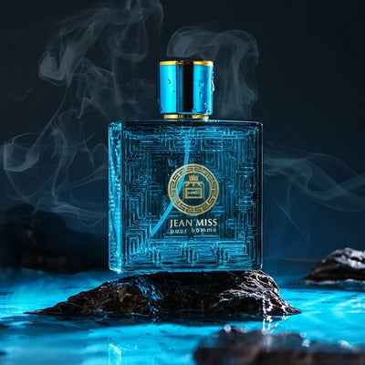 50ML Men Perfume Cologne Scent Eau De Parfum Spray Homme Perfume Blue Oriental Woody Tone Charming Sexually Lasting Fragrances