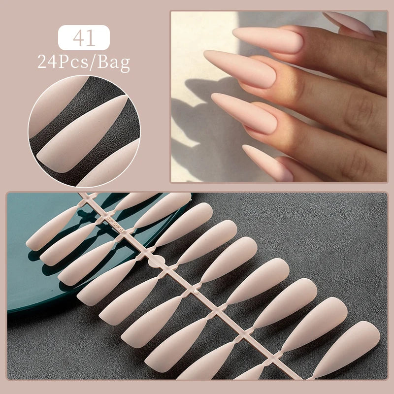 24pcs Samira Nails