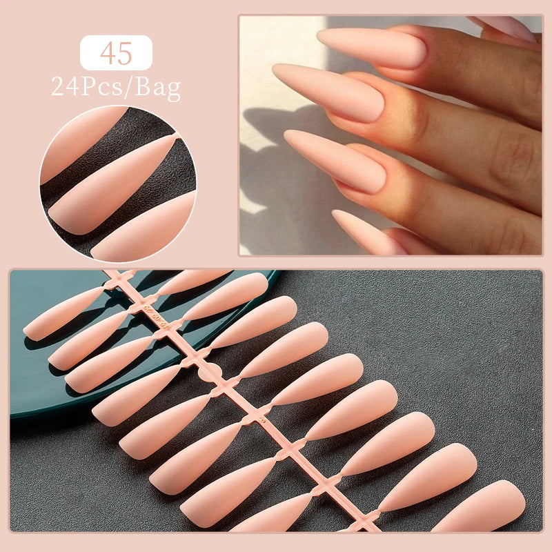 24pcs Samira Nails