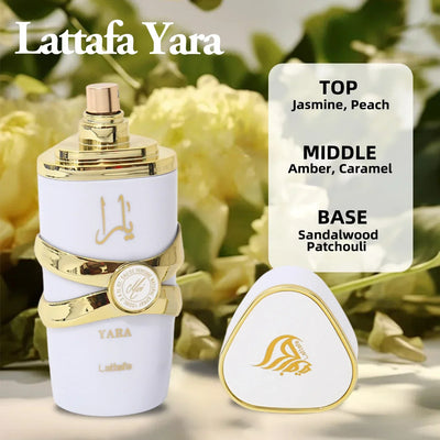 50ML Lattafa Ard Al Zaafaran Yara For Women Eau de Parfum Spray High Quality Men's Women's Long-lasting Pheromones Perfumes Gift