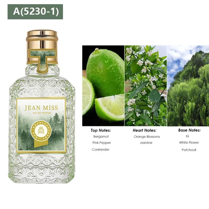 50 مل بخاخ ماء عطر برائحة زهرية فاكهية حلوة تدوم طويلاً عطر نسائي للحياة اليومية برائحة منعشة وخفيفة