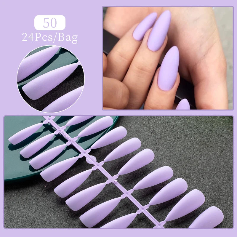 24pcs Samira Nails